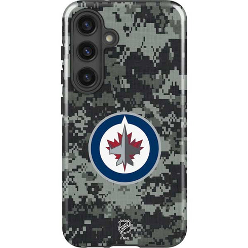 NHL Winnipeg Jets Camo Galaxy S24 Plus Impact Case